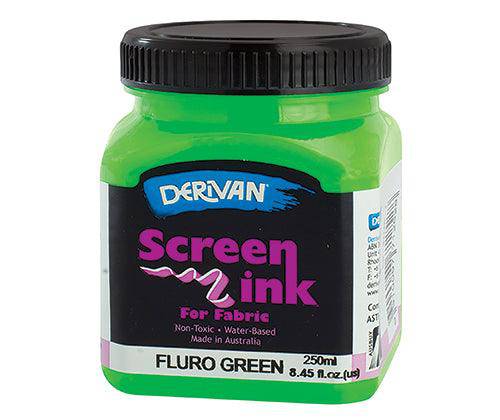 Derivan Screenprinting Fluorescent Ink 250mL - Zart