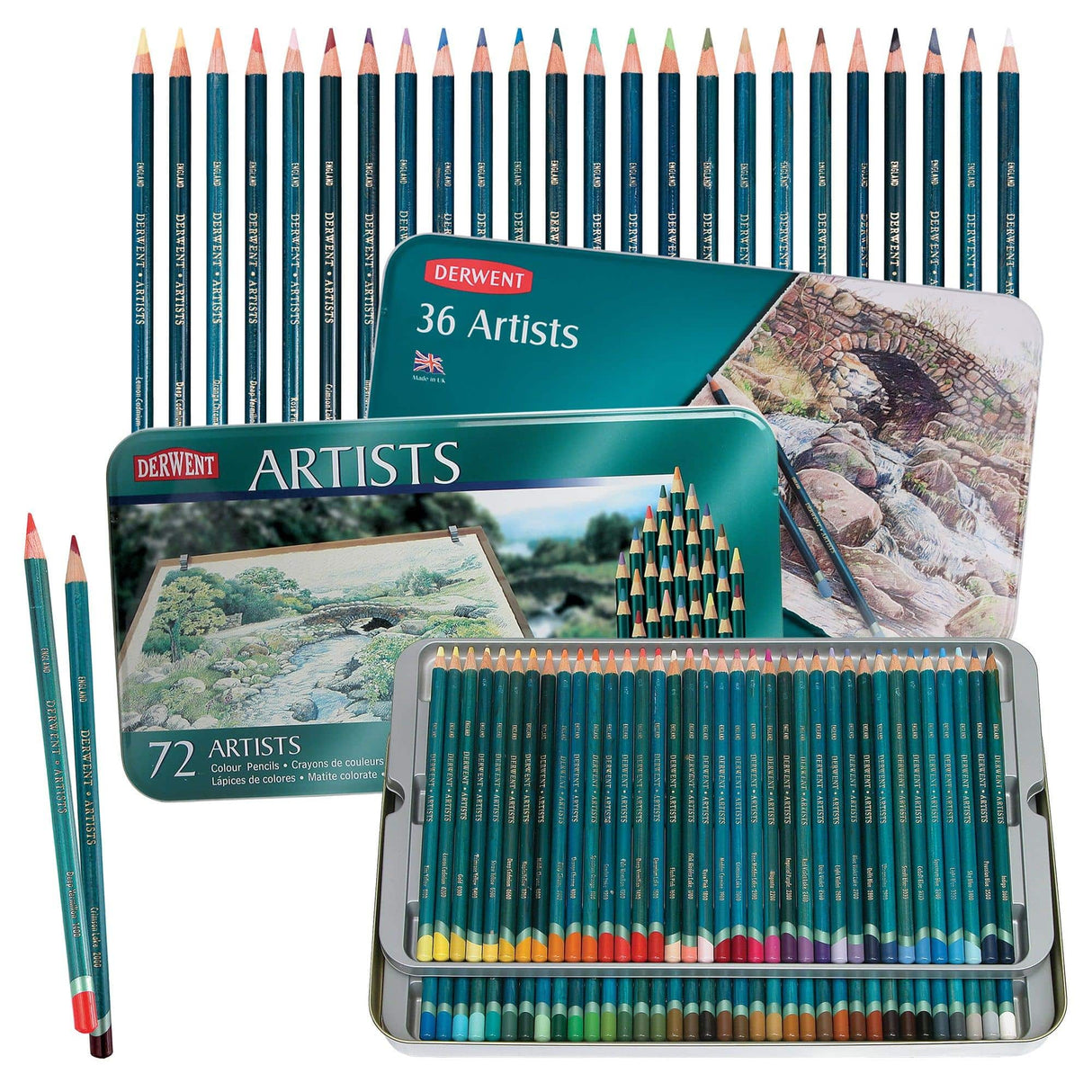 Derwent Artists Pencils Sets - Zart