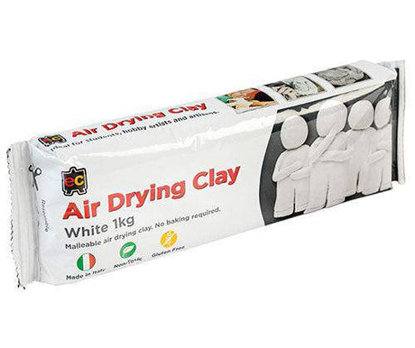 EC Air Drying Clay 1kg White - Zart