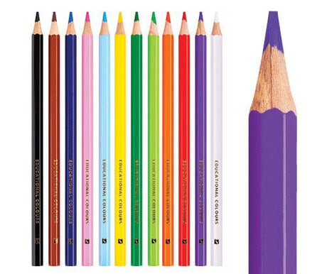 EC Colour Pencils Pack of 12 - Zart