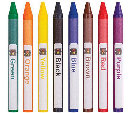 EC Creative Crayons 8 Colours Classroom Pack of 800 - Zart