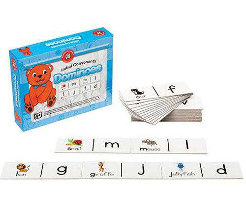 Initial Consonants Dominoes - Zart