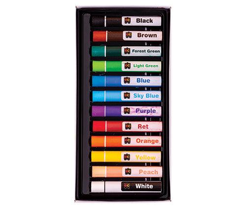 EC Jumbo Oil Pastels Pack of 12 - Zart