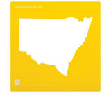 Stencil Set Australia and State Maps Pack of 8 - Zart