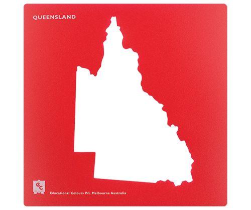 Stencil Set Australia and State Maps Pack of 8 - Zart