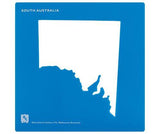 Stencil Set Australia and State Maps Pack of 8 - Zart