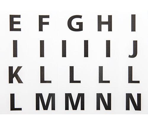 Alphabet Stickers 40 Sheets - Zart