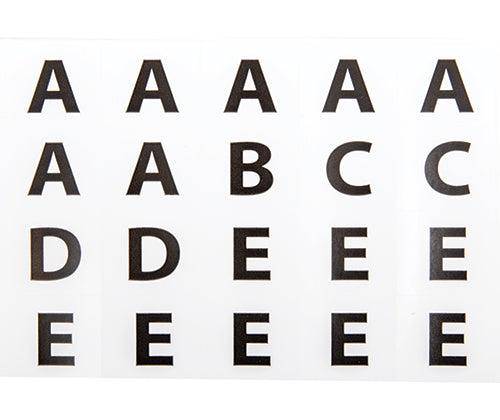 Alphabet Stickers 40 Sheets - Zart