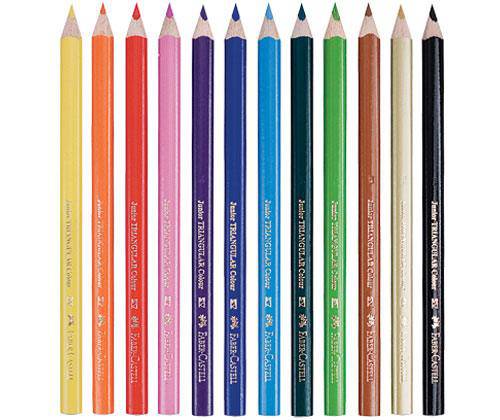 Faber-Castell Triangular Coloured Pencils - Zart