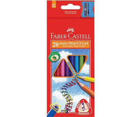 Faber-Castell Triangular Coloured Pencils - Zart