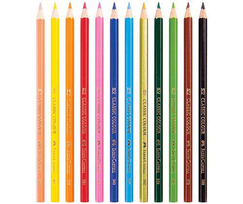 Faber-Castell Classic Colour Pencils - Zart