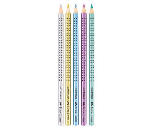 Faber-Castell Colour Grip Metallic Pencils Pack of 72 - Zart