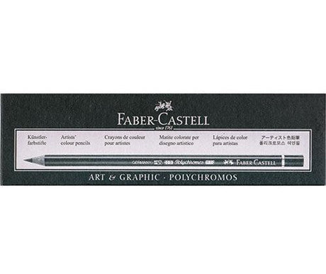 Faber-Castell Polychromos Colour Pencil White Pack of 6 - Zart