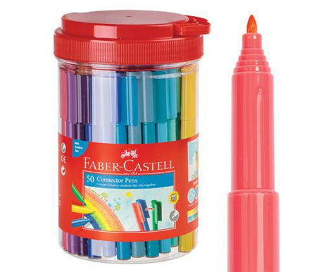 Faber-Castell Coloured Connector Pens Sets - Zart