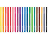 Faber-Castell Grip Triangular Coloured Markers Set of 20 - Zart