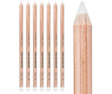 Pitt Pastel Pencil White Pack of 6 - Zart