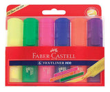 Faber-Castell Textliner Highlighters Ice Markers Pack of 6 - Zart