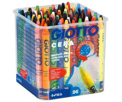 Giotto Wax Crayons Pack of 96 - Zart