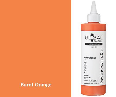 Global High Flow Acrylic Paint 250mL - Zart