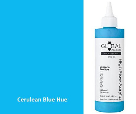 Global High Flow Acrylic Paint 250mL - Zart