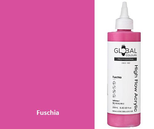 Global High Flow Acrylic Paint 250mL - Zart