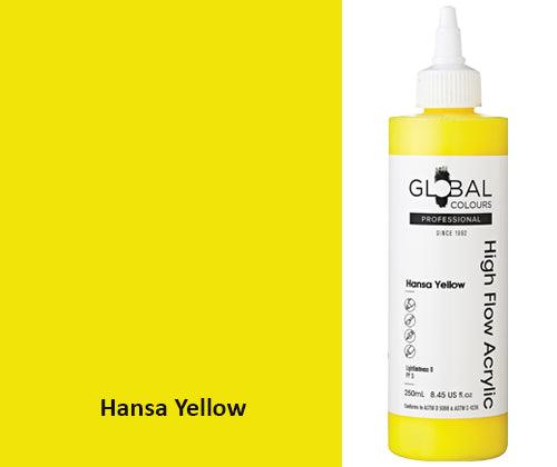 Global High Flow Acrylic Paint 250mL - Zart