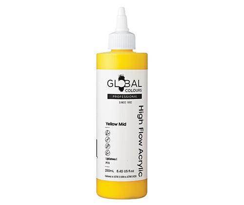 Global High Flow Acrylic Paint 250mL - Zart