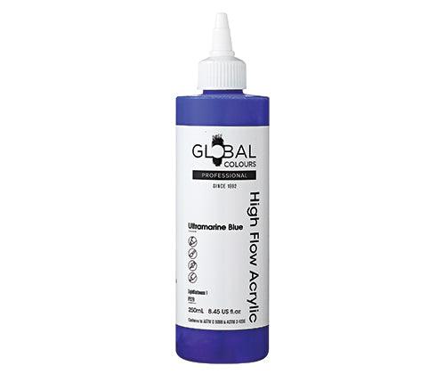 Global High Flow Acrylic Paint 250mL - Zart