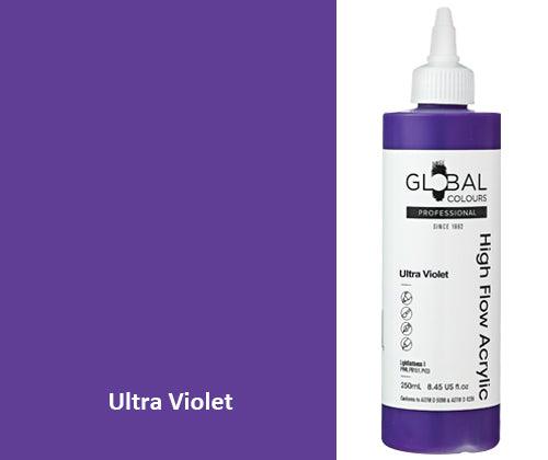 Global High Flow Acrylic Paint 250mL - Zart