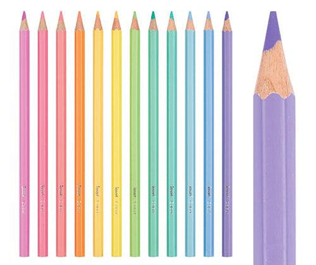 Jasart Pastel Pencils Pack of 12 - Zart