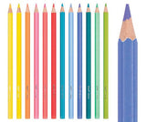 Jasart Tropical Pencils Pack of 12 - Zart