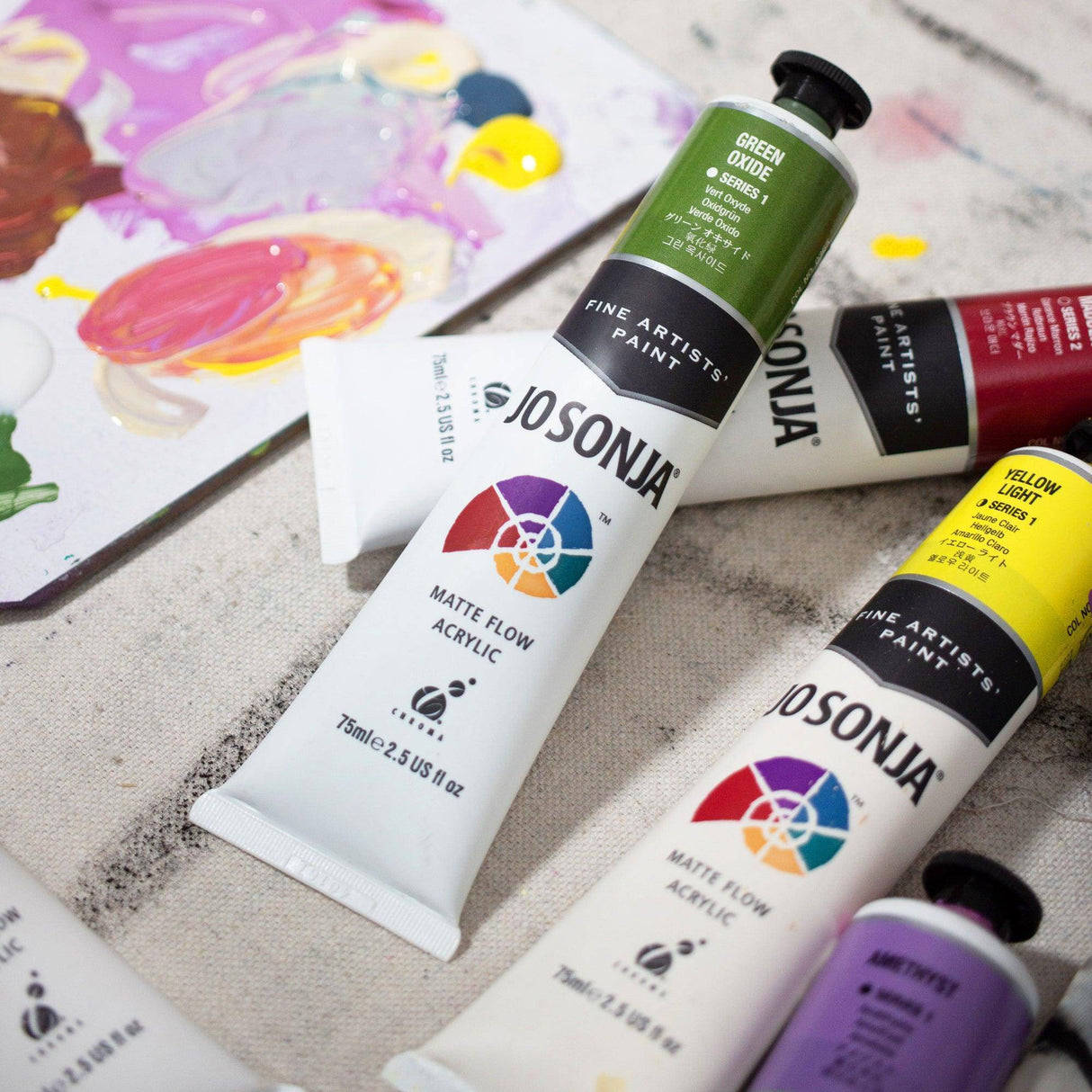 Jo Sonja's Artists Paint Series 1 75mL Tubes - Zart