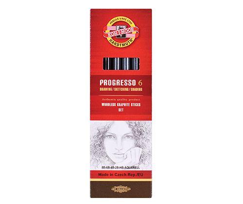 Progresso Sketching Set Pack of 6 - Zart