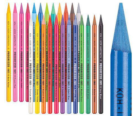 Progresso Colour Pencils Pack of 24 - Zart