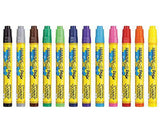 Textile Markers Coloured Pack of 12 - Zart