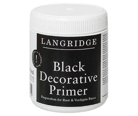 Langridge Decorative Primer Black 500mL - Zart