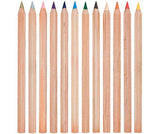 Lyra Giant Coloured Pencils Hexagon Pack of 12 - Zart