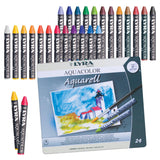 Lyra Aquacolor Coloured Crayons - Zart