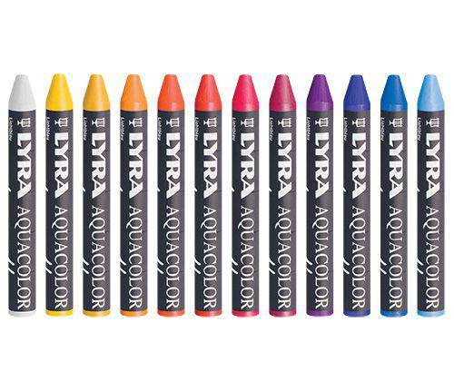 Lyra Aquacolor Coloured Crayons - Zart