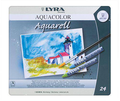 Lyra Aquacolor Coloured Crayons - Zart