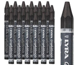 Lyra Graphite Crayon Water Soluble Pack of 24 - Zart