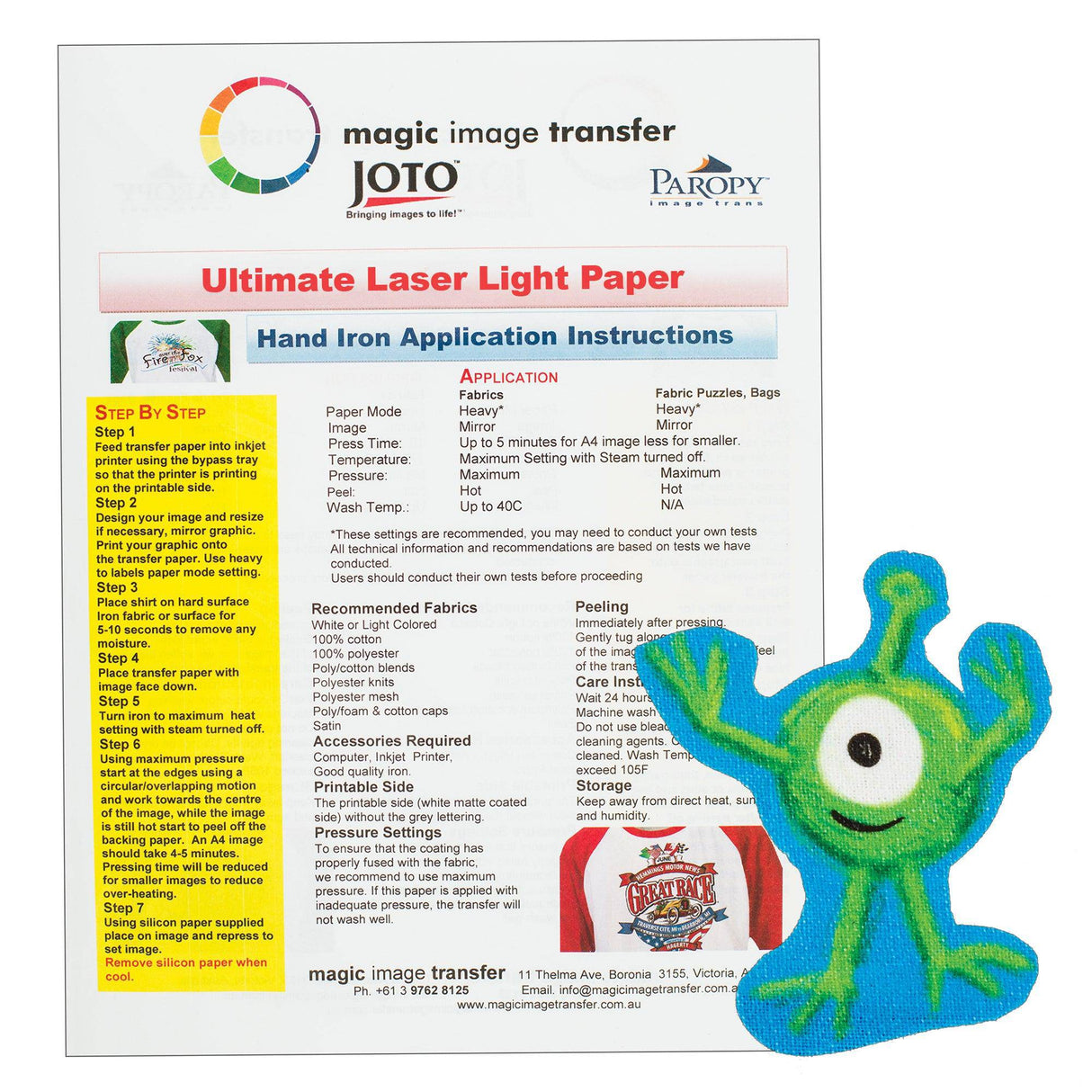 Magic Image Laser Printer Transfer Paper - Zart