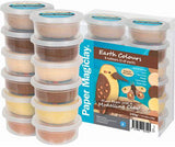 Paper Magiclay 240g Earth Colours 12 Canisters - Zart