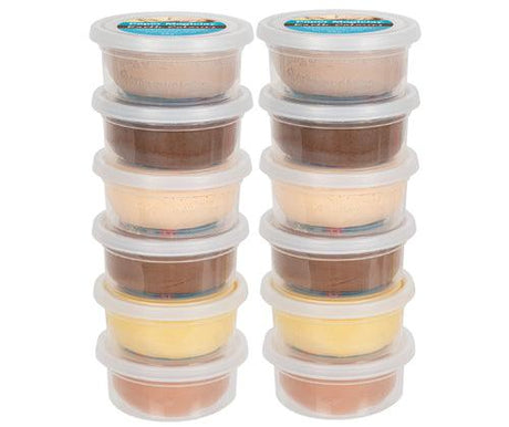 Paper Magiclay 240g Earth Colours 12 Canisters - Zart