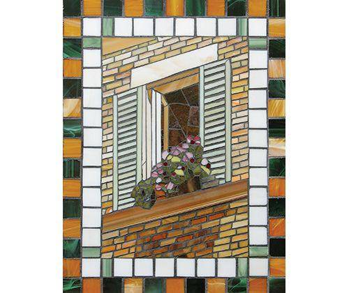 Glass Coloured Mosaic Tiles 25x25mm 1kg - Zart