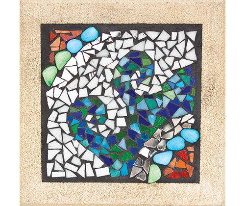 Glass Coloured Mosaic Tiles 25x25mm 1kg - Zart