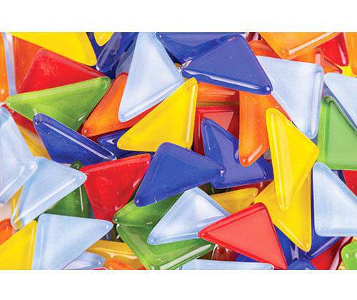 Glass Mosaic Triangle 500g - Zart