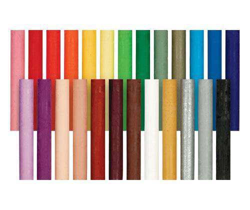 Micador Oil Pastels Standard Coloured Pack of 25 - Zart