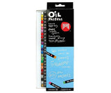 Micador Oil Pastels Standard Coloured Pack of 25 - Zart