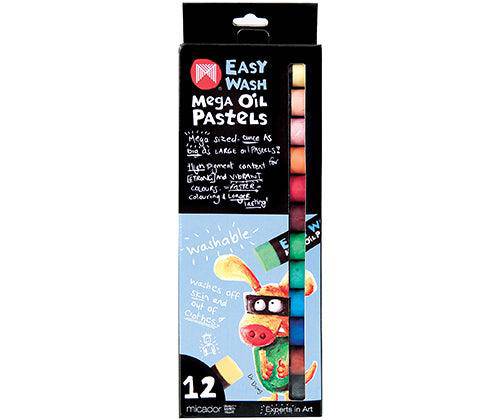 Oil Pastels Easy Wash Watersoluble Pack of 12 - Zart